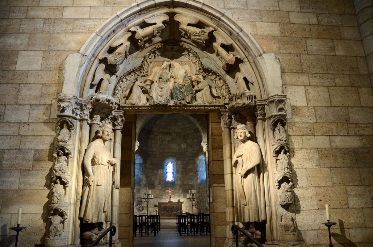 New York Cloisters 06 004 Langon Chapel Entrance Door France After 1126